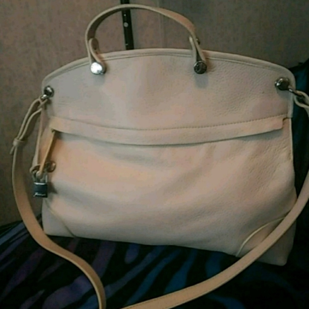 Furla Nikkole Saffiano Satchel Top Handle